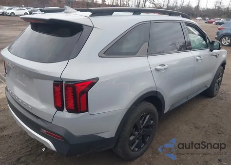 2022 Kia Sorento X-Line S из США, поврежденный, VIN 5XYRLDLC5NG158976